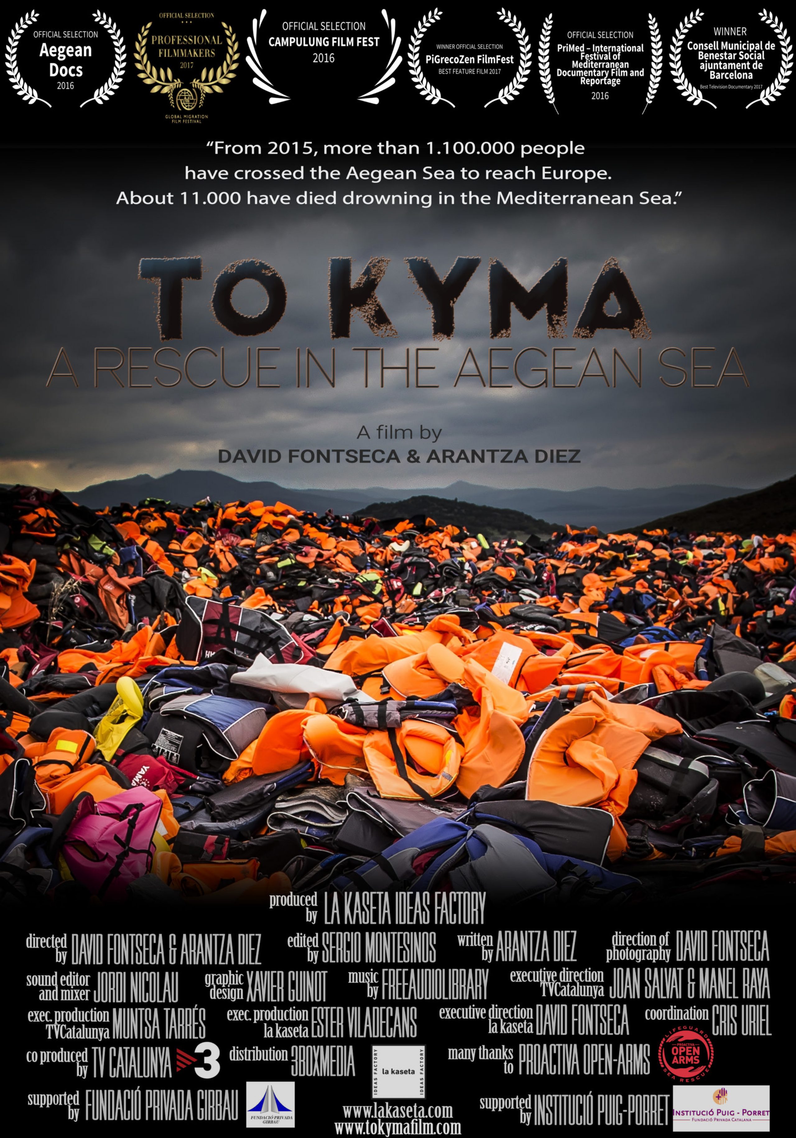 TO KYMA. A RESCUE IN THE AEGEAN SEA